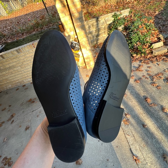 - ⭐️Trotter Lizzie Oxford Blue  - 7 1/2 wide⭐️🛒 NWOT - Picture 8 of 14